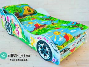 Кровать детская машинка Принцесса в Екатеринбурге - magazinmebel.ru | фото