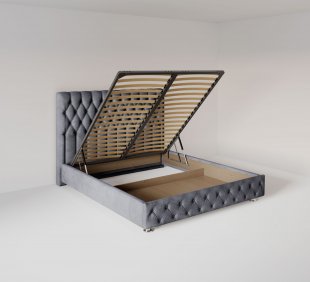 Кровать Версаль 1.4 м с подъемным механизмом в Екатеринбурге - magazinmebel.ru | фото - изображение 4