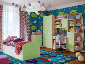 Детская комната Юниор-2 Салатовый в Екатеринбурге - magazinmebel.ru | фото