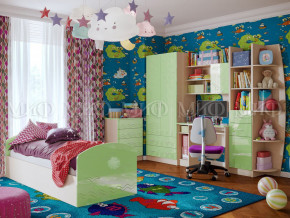 Детская комната Юниор-2 Салатовый металлик в Екатеринбурге - magazinmebel.ru | фото - изображение 1