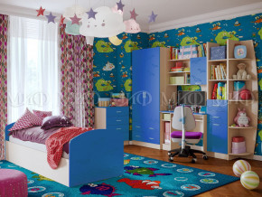 Детская комната Юниор-2 Синий в Екатеринбурге - magazinmebel.ru | фото