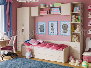 Детская комната Вега 1 Дуб беленый в Екатеринбурге - magazinmebel.ru | фото