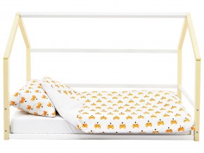 Детская кровать-домик Монтессори Svogen бежево-белый в Екатеринбурге - magazinmebel.ru | фото - изображение 7
