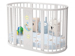 Детская кроватка белая Эстель в Екатеринбурге - magazinmebel.ru | фото - изображение 1