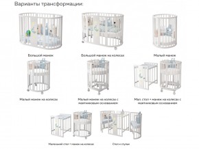 Детская кроватка белая Эстель в Екатеринбурге - magazinmebel.ru | фото - изображение 2