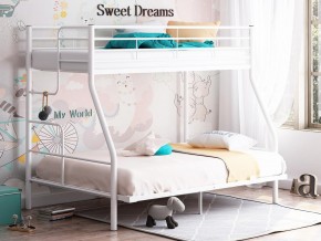 Двухъярусная кровать Гранада-3 140 белый в Екатеринбурге - magazinmebel.ru | фото