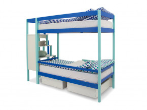 Двухъярусная кровать Svogen с ящиками мятно-синий в Екатеринбурге - magazinmebel.ru | фото - изображение 5