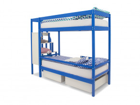 Двухъярусная кровать Svogen с ящиками синий в Екатеринбурге - magazinmebel.ru | фото - изображение 5