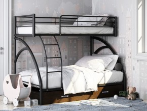 Двухъярусная кровать Виньола-2 Я черный в Екатеринбурге - magazinmebel.ru | фото