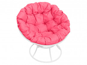 Кресло Папасан без ротанга розовая подушка в Екатеринбурге - magazinmebel.ru | фото