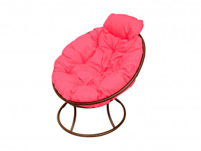 Кресло Папасан мини без ротанга розовая подушка в Екатеринбурге - magazinmebel.ru | фото
