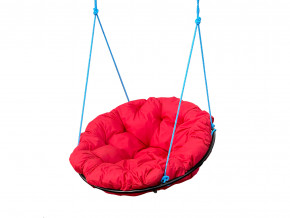 Кресло Папасан подвесное красная подушка в Екатеринбурге - magazinmebel.ru | фото