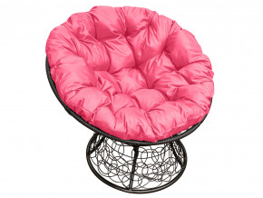Кресло Папасан с ротангом розовая подушка в Екатеринбурге - magazinmebel.ru | фото
