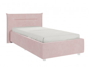 Кровать Альба 900 велюр нежно-розовый в Екатеринбурге - magazinmebel.ru | фото
