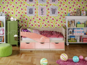 Кровать Бабочки 1600 Розовый металлик в Екатеринбурге - magazinmebel.ru | фото - изображение 1