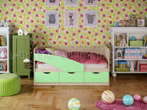 Кровать Бабочки 1600 Салатовый в Екатеринбурге - magazinmebel.ru | фото