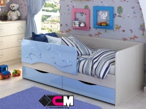 Кровать детская Алиса КР 812 голубая 1600 в Екатеринбурге - magazinmebel.ru | фото - изображение 1
