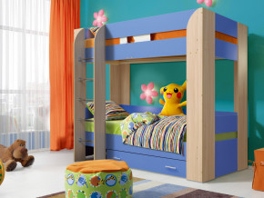 Кровать детская двухъярусная Юниор 6 с ящиком в Екатеринбурге - magazinmebel.ru | фото - изображение 1