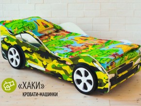 Кровать детская машина Хаки в Екатеринбурге - magazinmebel.ru | фото - изображение 2