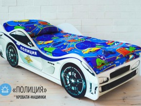 Кровать детская машина Полиции в Екатеринбурге - magazinmebel.ru | фото