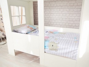 Кровать детская Теремок без ящика белая в Екатеринбурге - magazinmebel.ru | фото - изображение 2