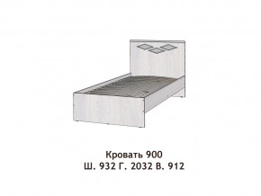 Кровать Диана 900 в Екатеринбурге - magazinmebel.ru | фото - изображение 2