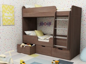 Кровать двухъярусная Малыш двойняшка бодега в Екатеринбурге - magazinmebel.ru | фото - изображение 1