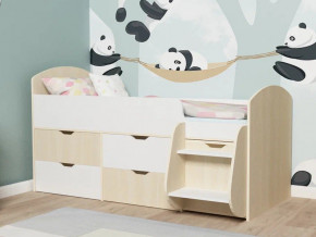Кровать Малыш-7 Дуб-Белое дерево в Екатеринбурге - magazinmebel.ru | фото