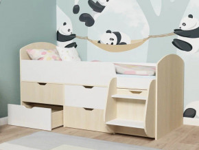 Кровать Малыш-7 Дуб-Белое дерево в Екатеринбурге - magazinmebel.ru | фото - изображение 3