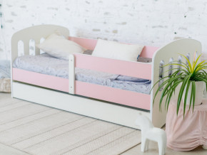 Кровать Малыш с ящиком розовый в Екатеринбурге - magazinmebel.ru | фото - изображение 1