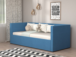 Кровать мягкая с подъёмным механизмом арт. 030 синий в Екатеринбурге - magazinmebel.ru | фото - изображение 1