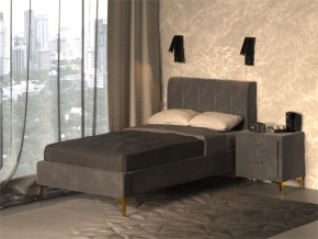 Кровать Рошаль 900 серый в Екатеринбурге - magazinmebel.ru | фото - изображение 2