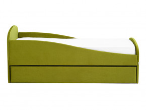 Кровать с ящиком Letmo оливковый (велюр) в Екатеринбурге - magazinmebel.ru | фото - изображение 6