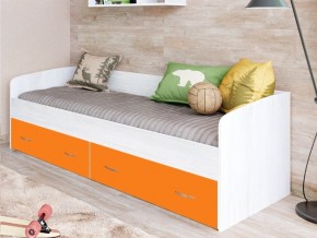 Кровать с выкатными ящиками Винтерберг, оранжевый в Екатеринбурге - magazinmebel.ru | фото
