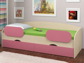 Кровать Соня 2 дуб молочный-розовый в Екатеринбурге - magazinmebel.ru | фото - изображение 2