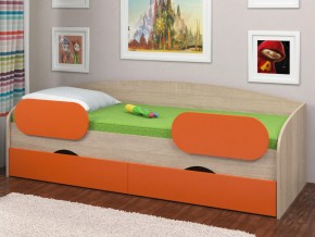 Кровать Соня 2 сонома-оранжевый в Екатеринбурге - magazinmebel.ru | фото - изображение 2