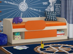 Кровать Соня 4 дуб молочный-оранжевый в Екатеринбурге - magazinmebel.ru | фото - изображение 3