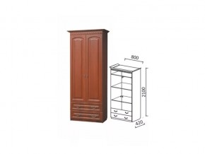 Шкаф 2-х дверный с ящиками Гармония 4 G43613 в Екатеринбурге - magazinmebel.ru | фото - изображение 3